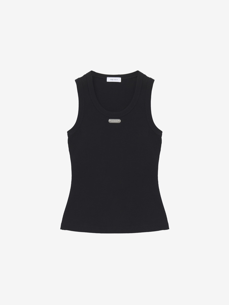 Alexander McQueen McQueen Placket Tank Top outlook