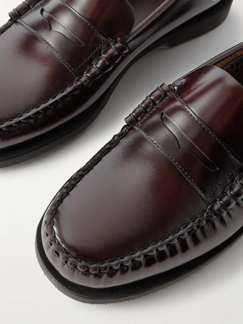 Dan Polaris Leather Penny Loafers Dark brown 5