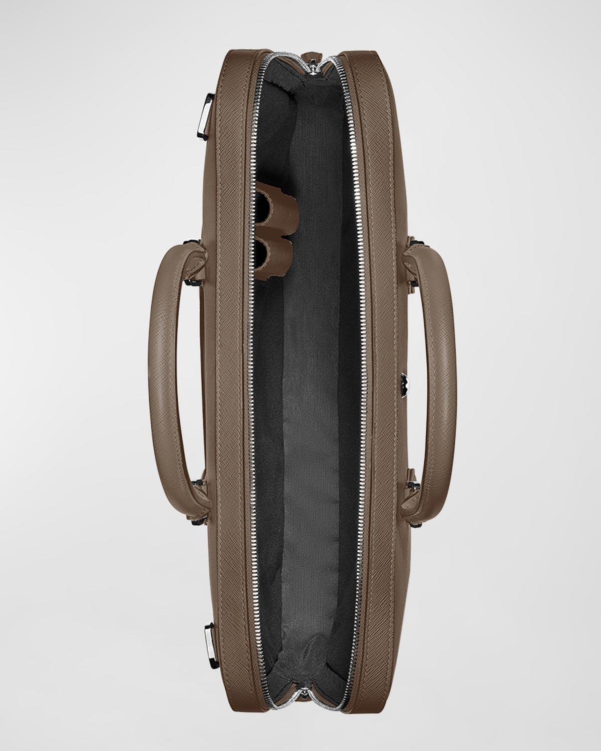 Men's Sartorial Thin Leather Briefcase - 2