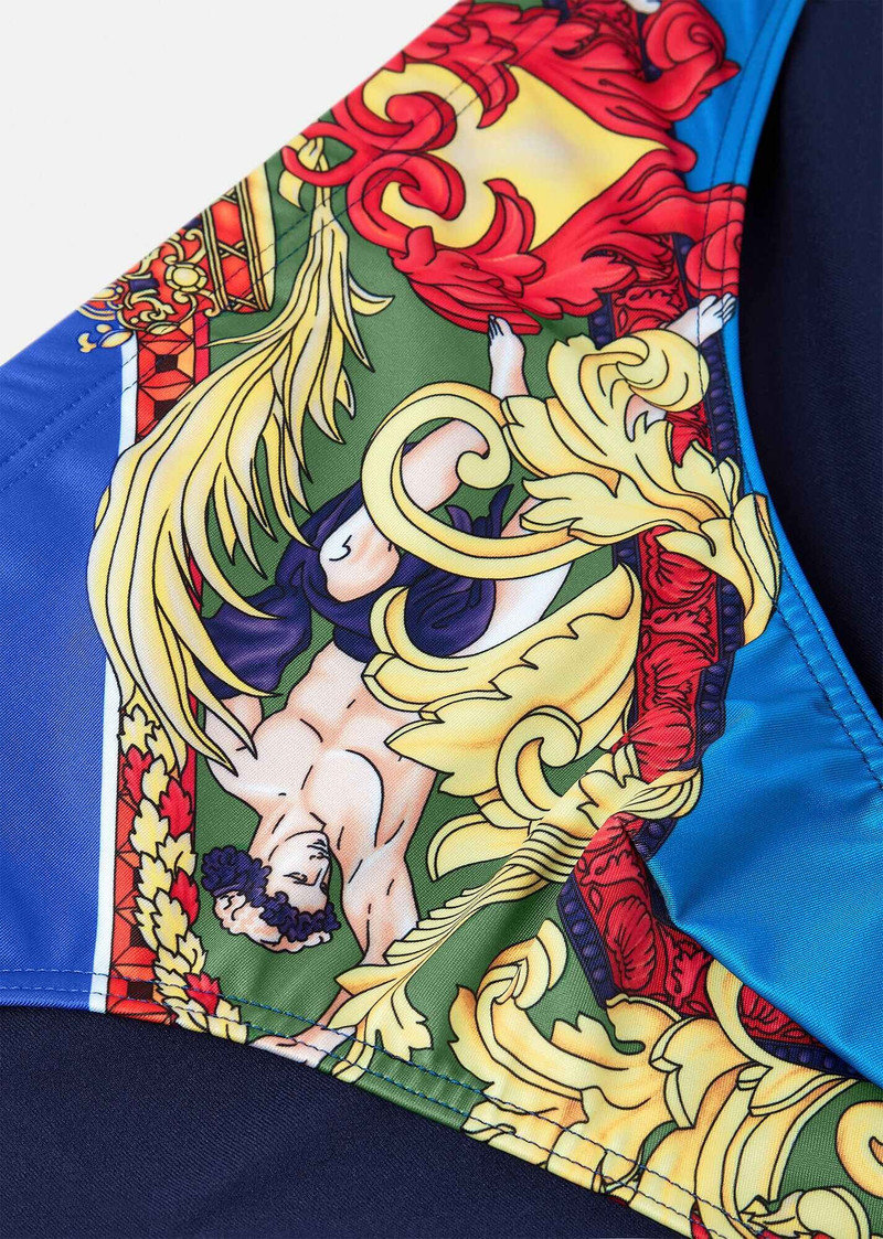 VERSACE Medusa Renaissance Print Swim Briefs outlook