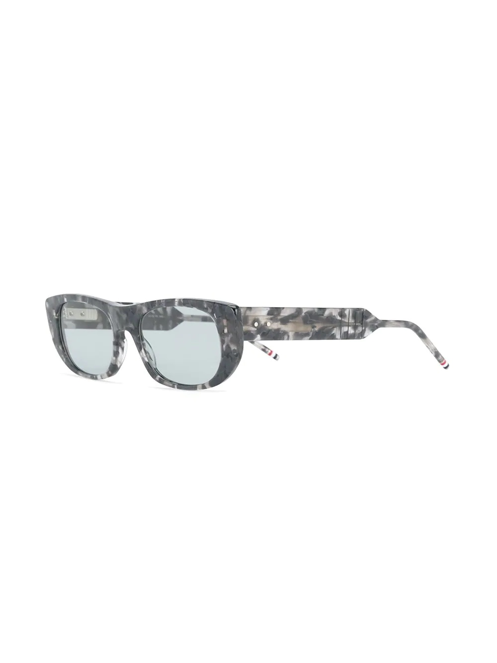 TB417 tortoiseshell rectangular-frame sunglasses - 2