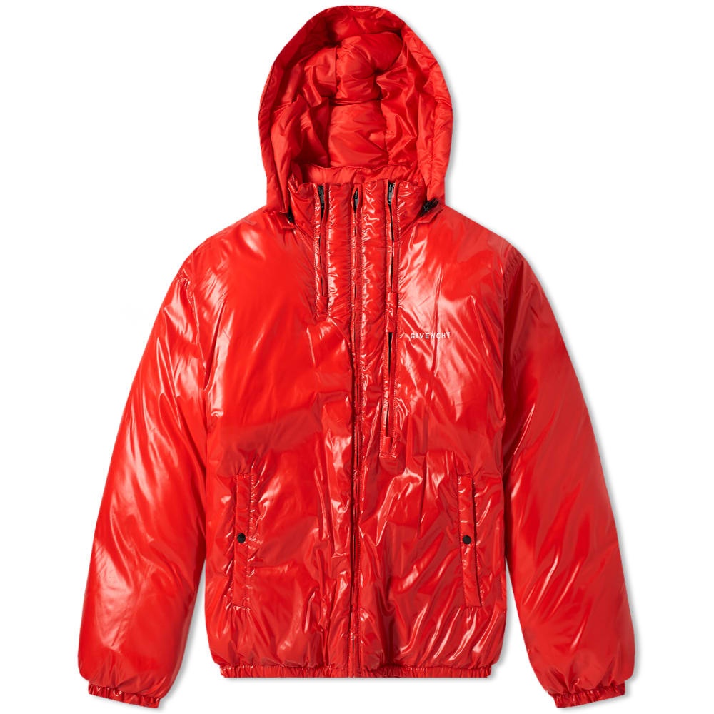 Givenchy Light Nylon Logo Down Jacket - 1