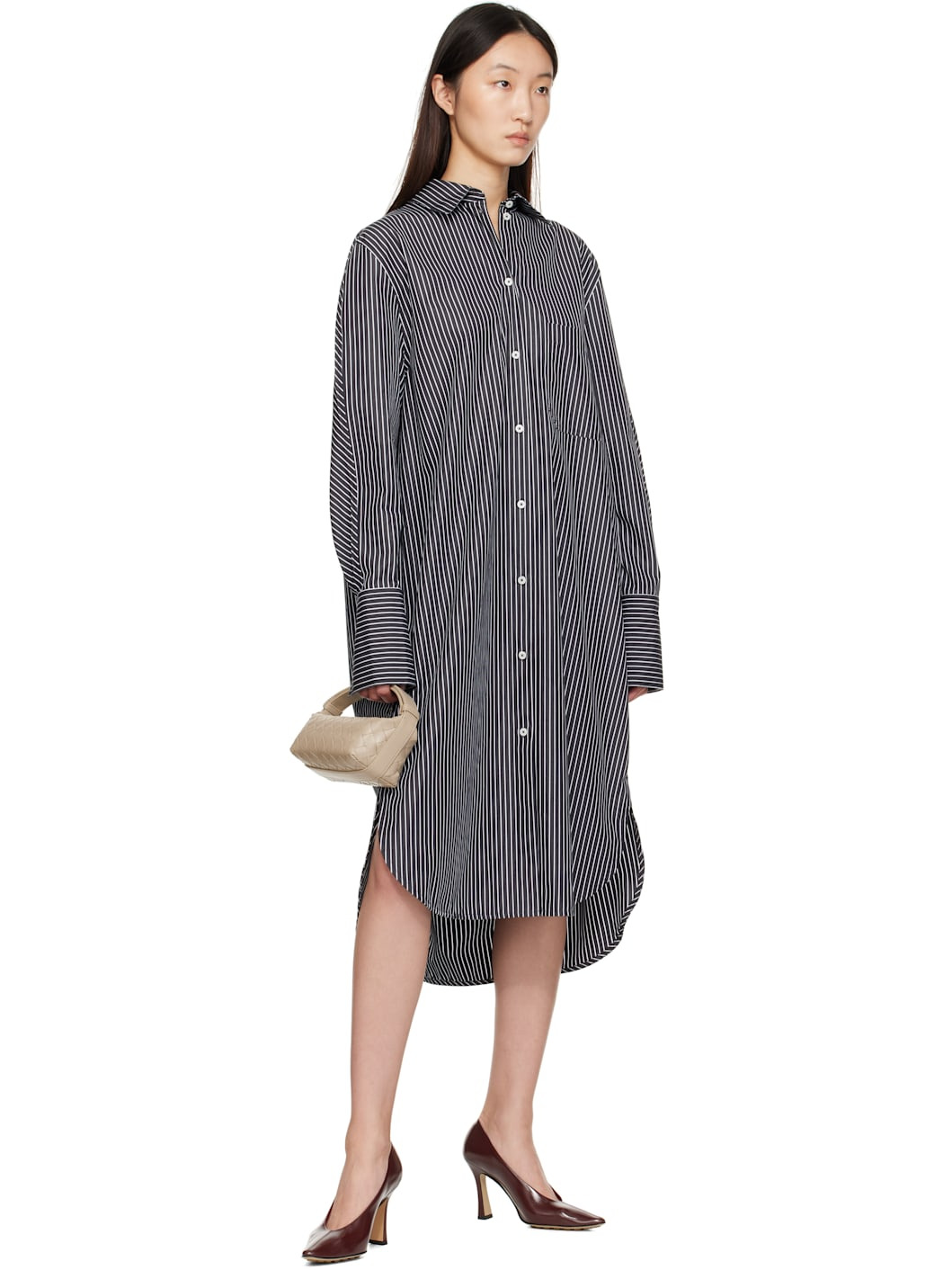 Beige East-West Wallace Bag - 4