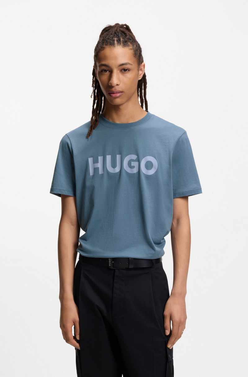COTTON JERSEY T-SHIRT WITH LOGO PRINT 2