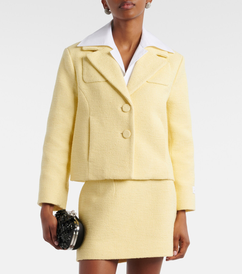 PATOU Cropped cotton jacket outlook