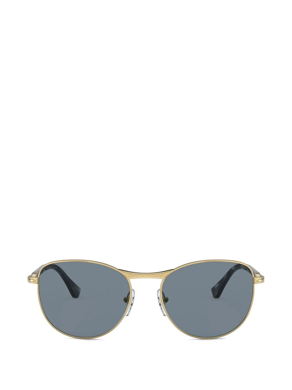 diamond-pattern geometric-frame sunglasses - 1