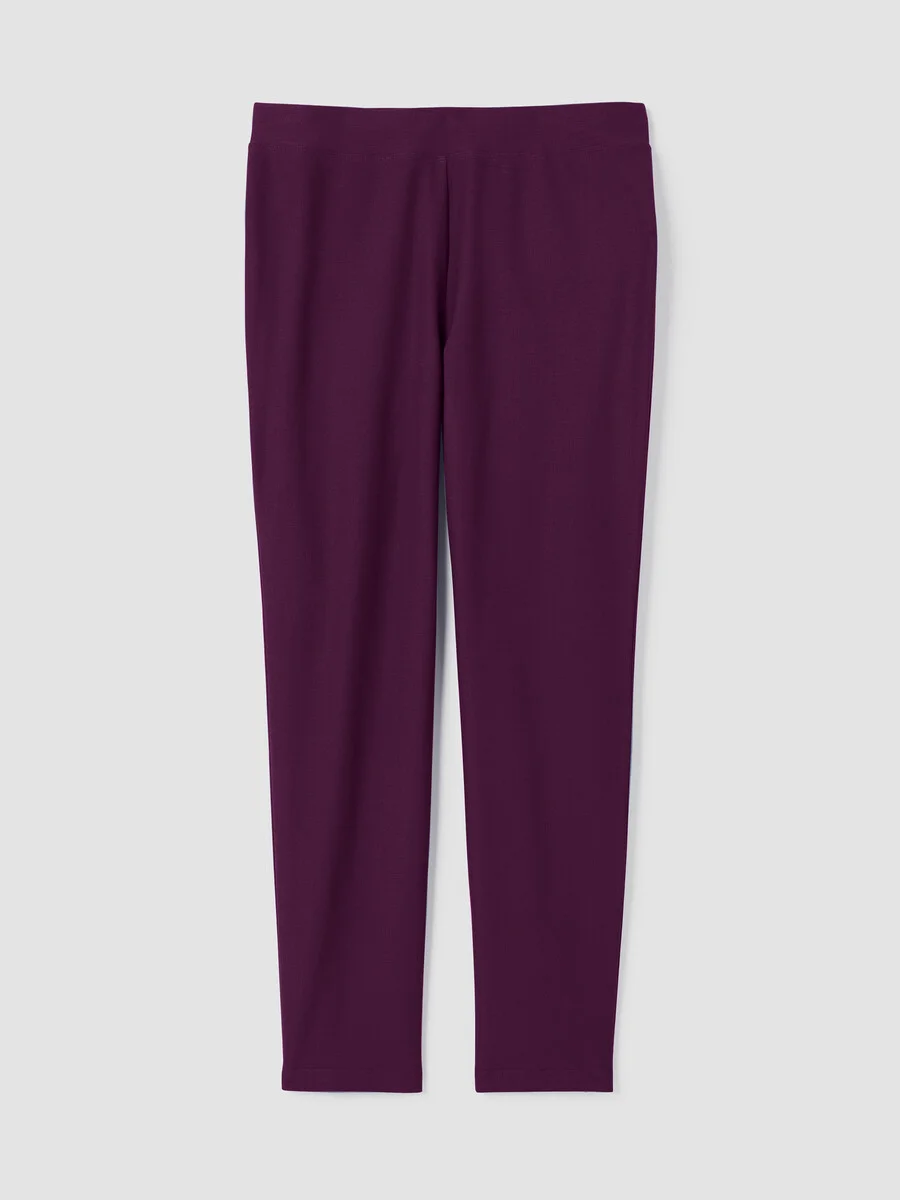 Washable Stretch Crepe Slim Pant - 1