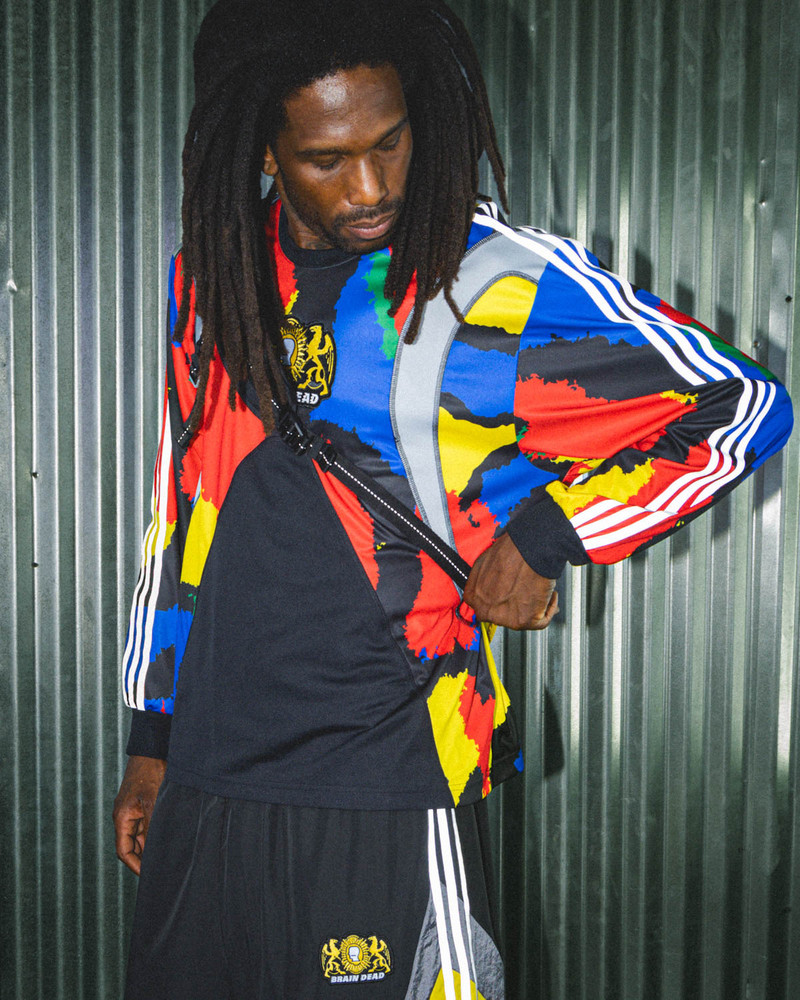 Brain Dead x adidas Sling Bag - Yellow 6