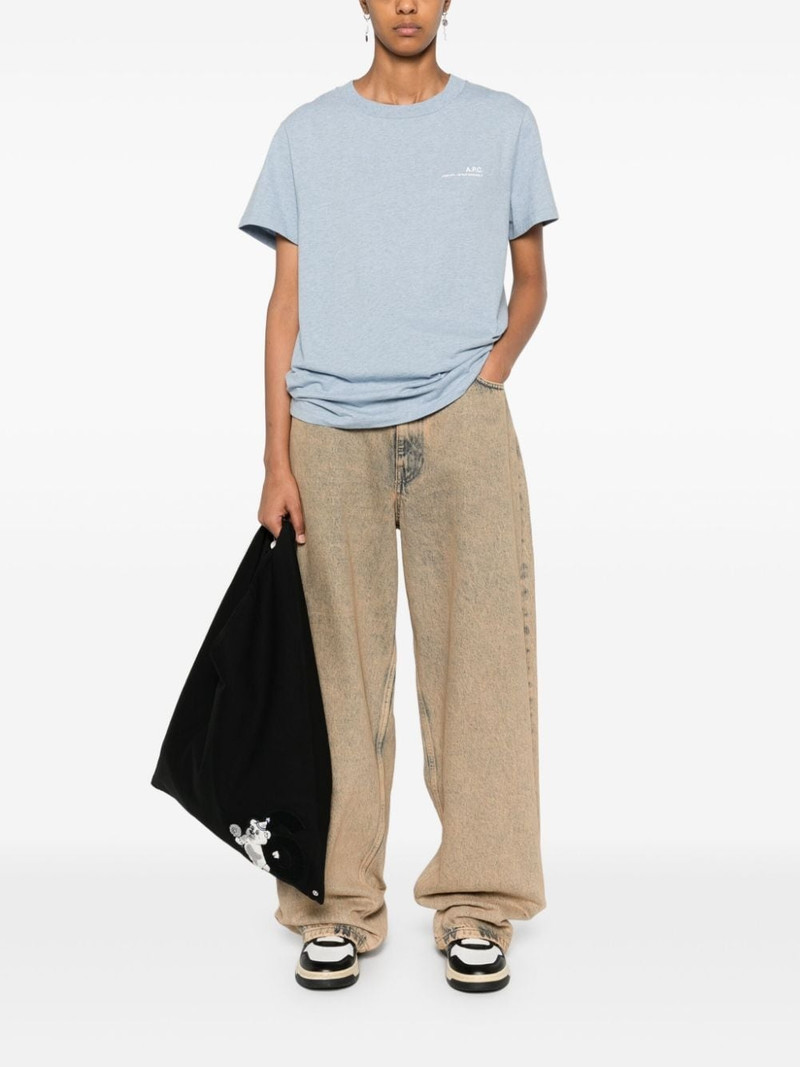 A.P.C. logo-print T-shirt outlook