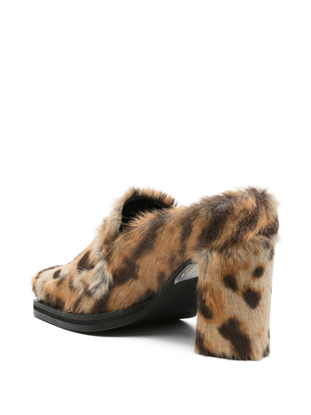 leopard-print pumps - 3