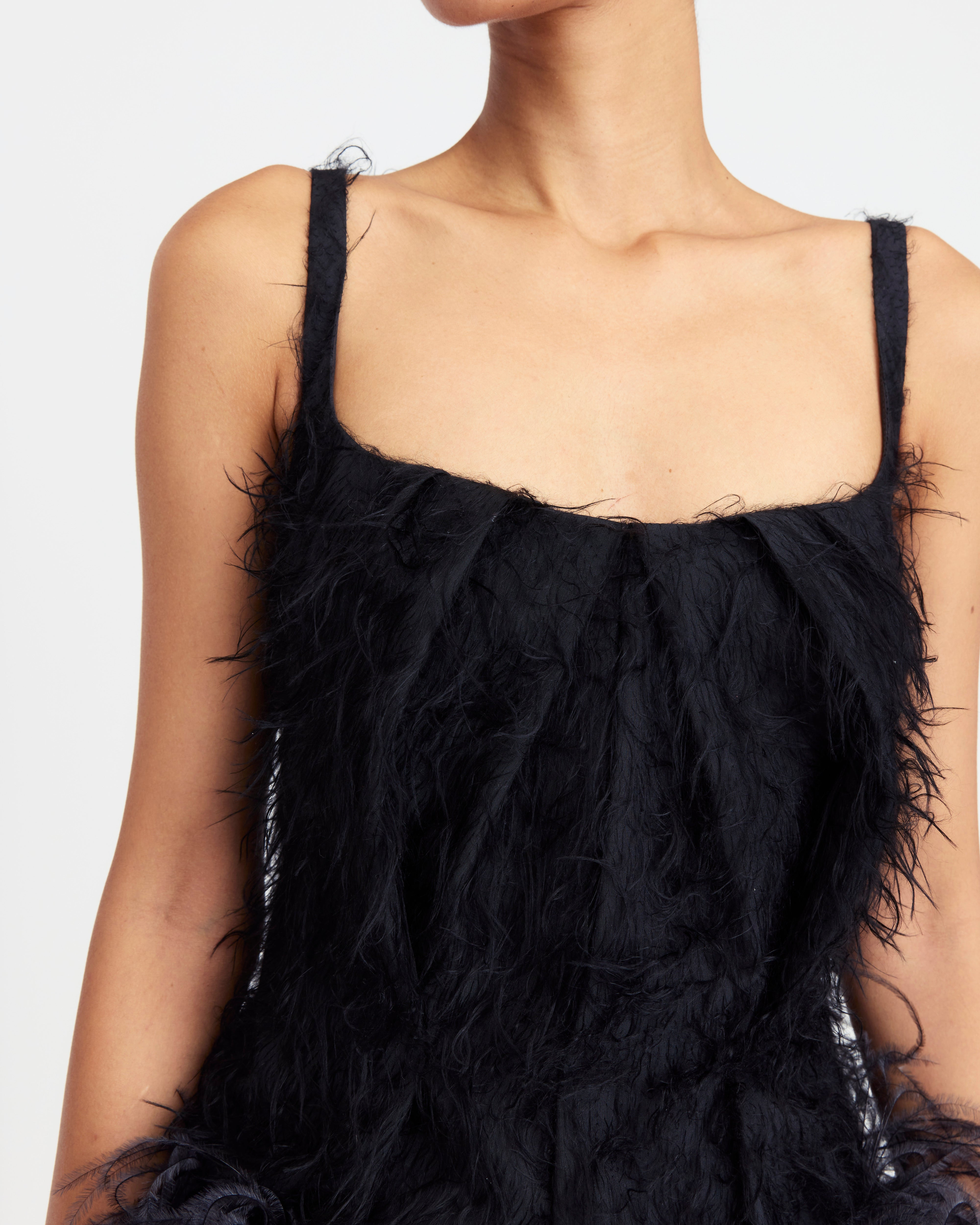 LASA DRESS IN FINE TEXTURE - 5