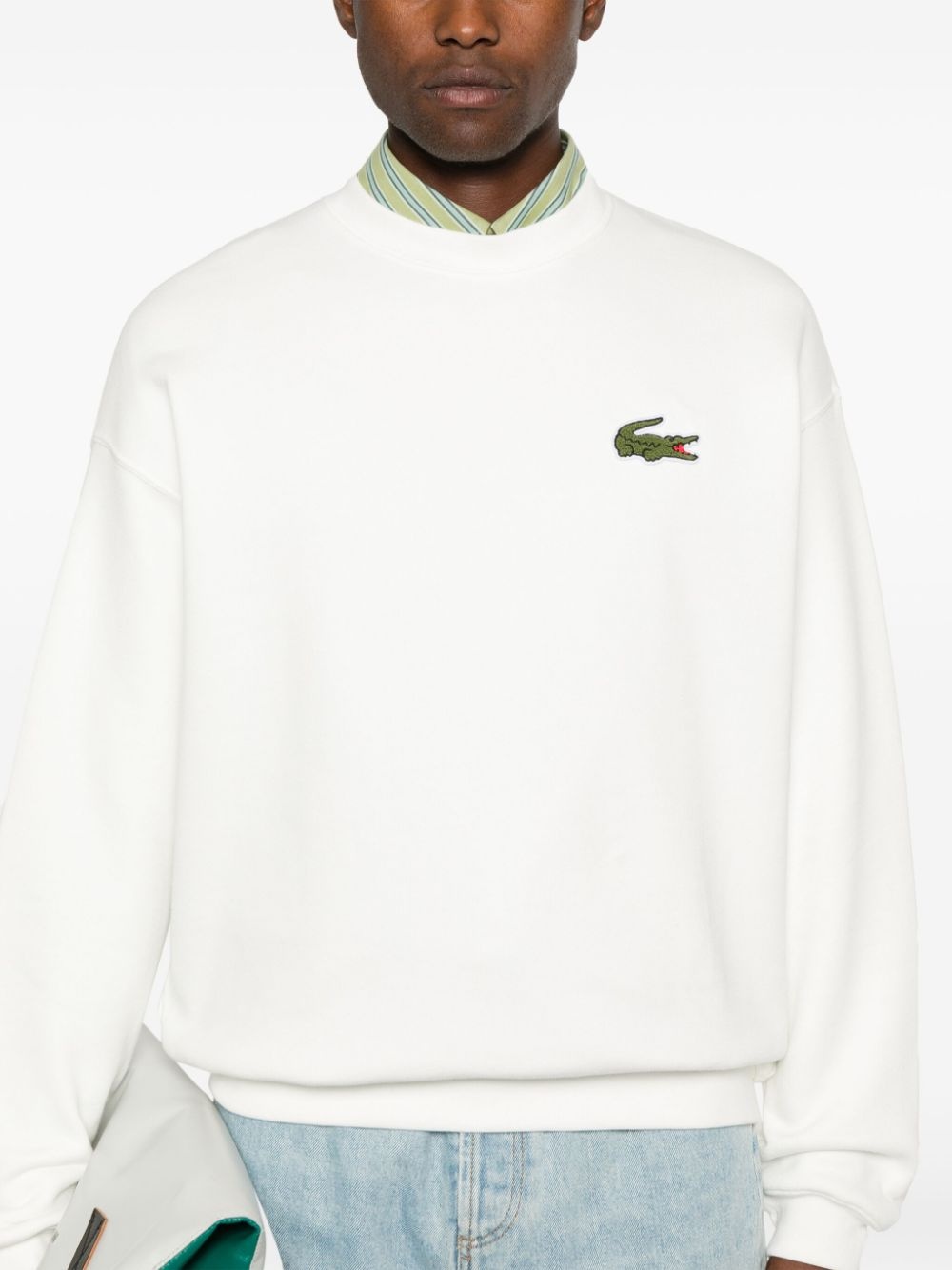 logo-patch sweatshirt - 5