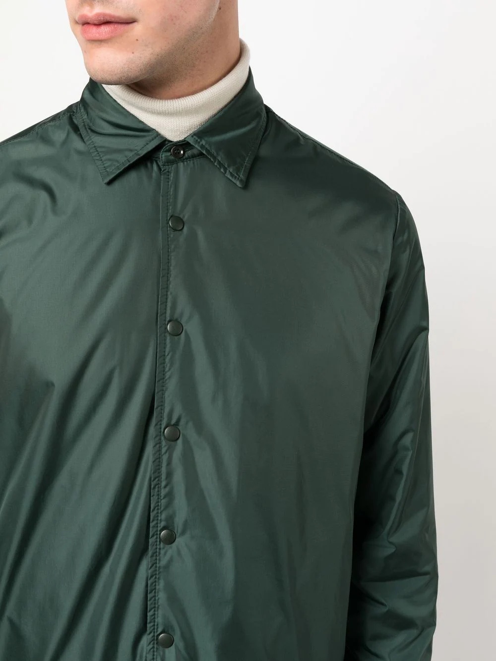 Alvaro press-stud long-sleeve shirt - 10