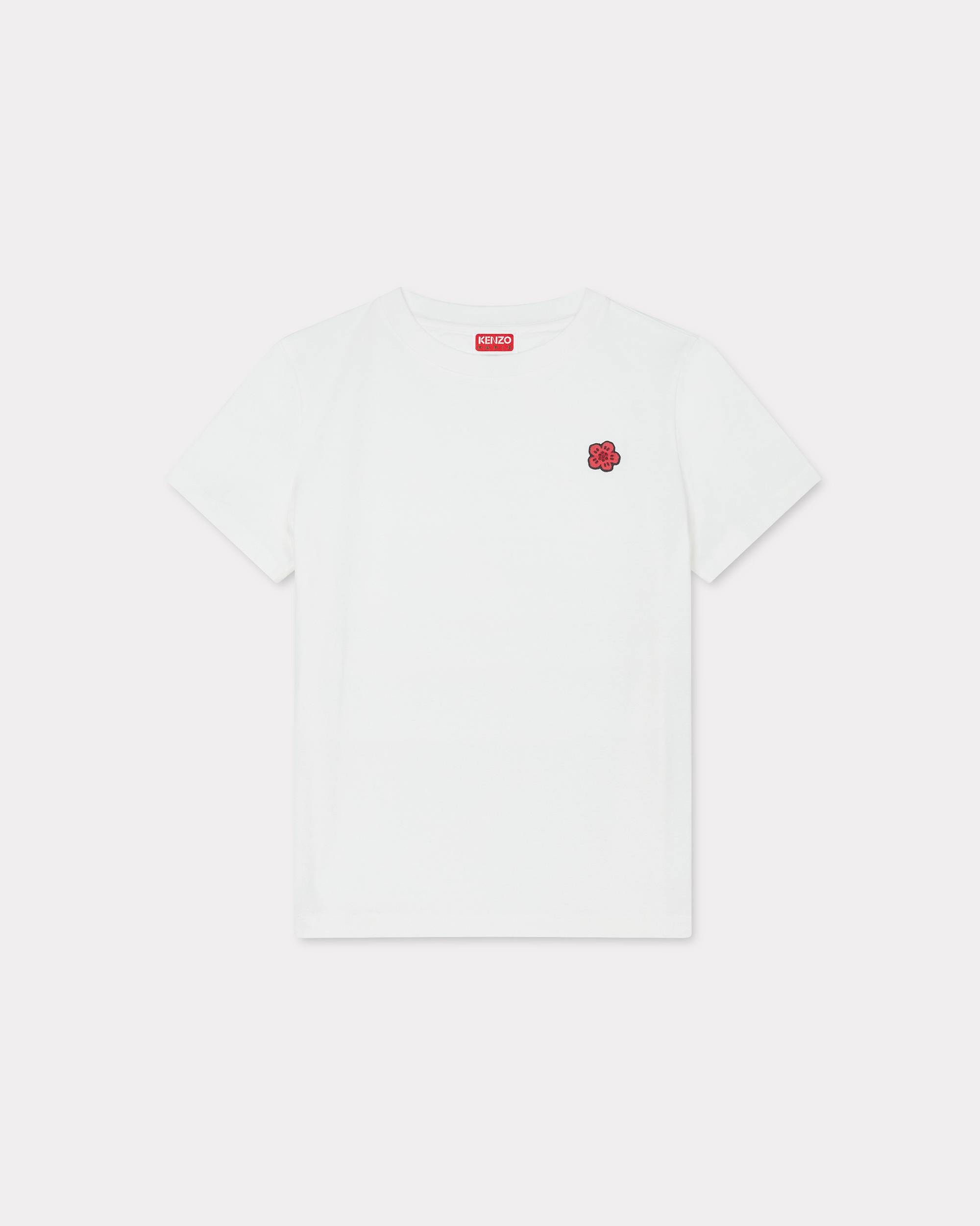 'Boke Flower' classic embroidered T-shirt - 1