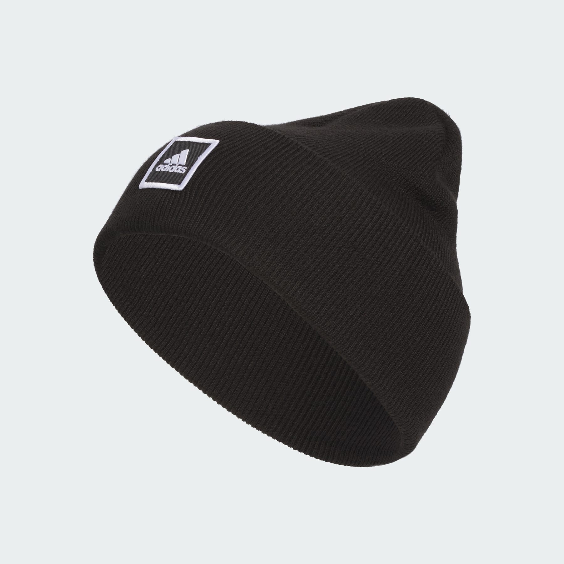 Wide-Cuff Fold Beanie - 1