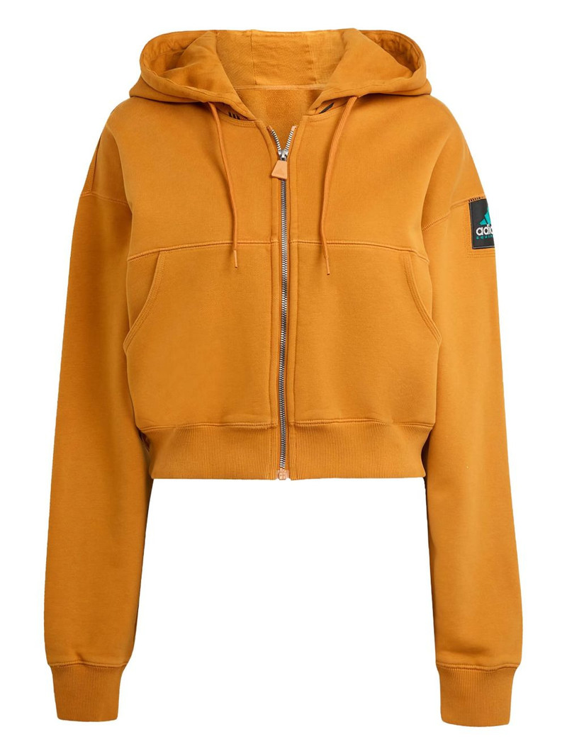 zip-up 로고 패치 후드 1