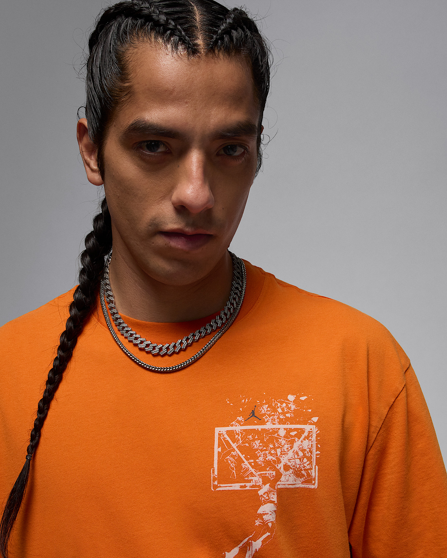 Jordan Brooklyn Men's Oversized Graphic T-Shirt - 3