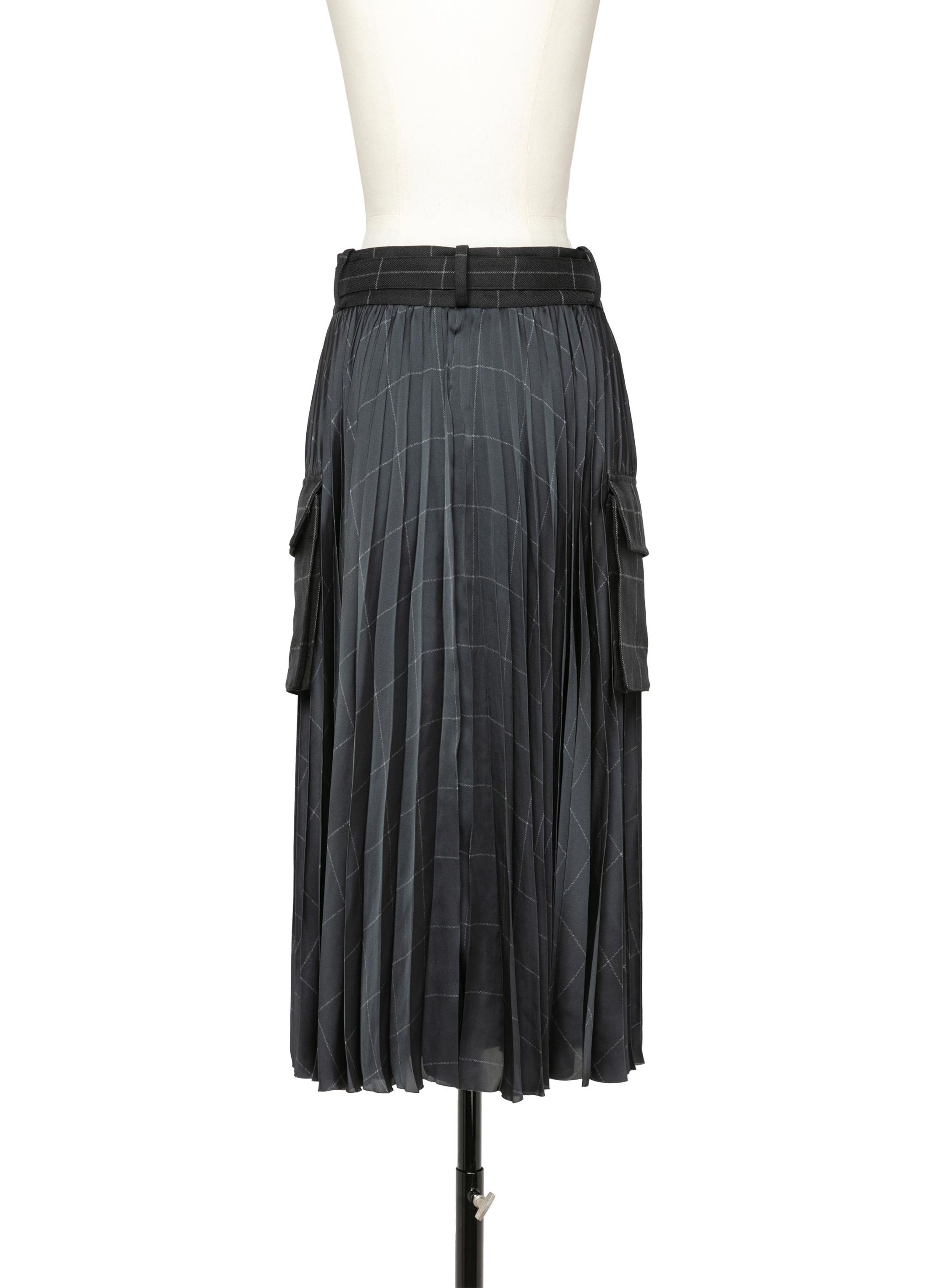 Windowpane Skirt - 4