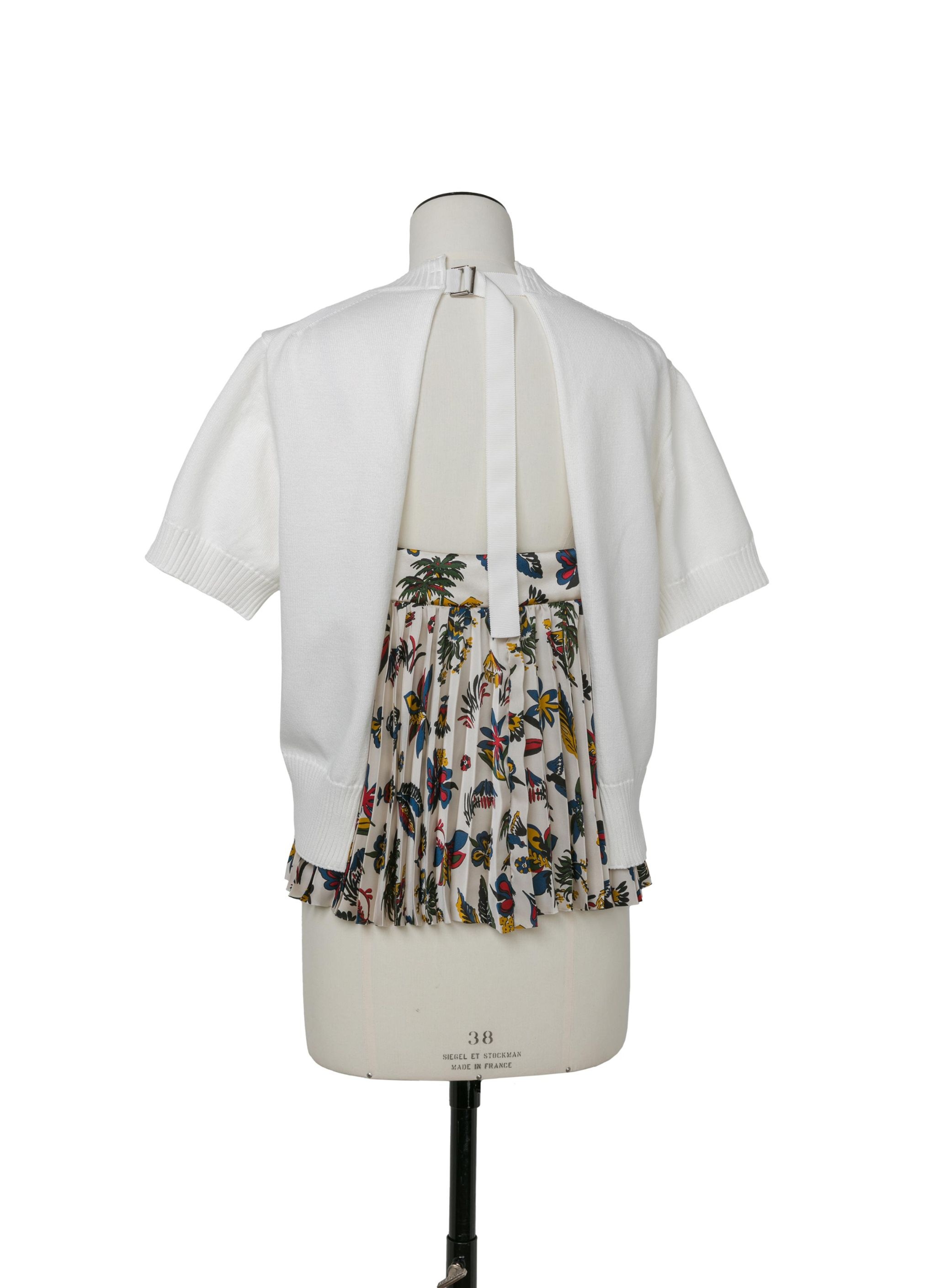 Tropical Print Pullover - 4