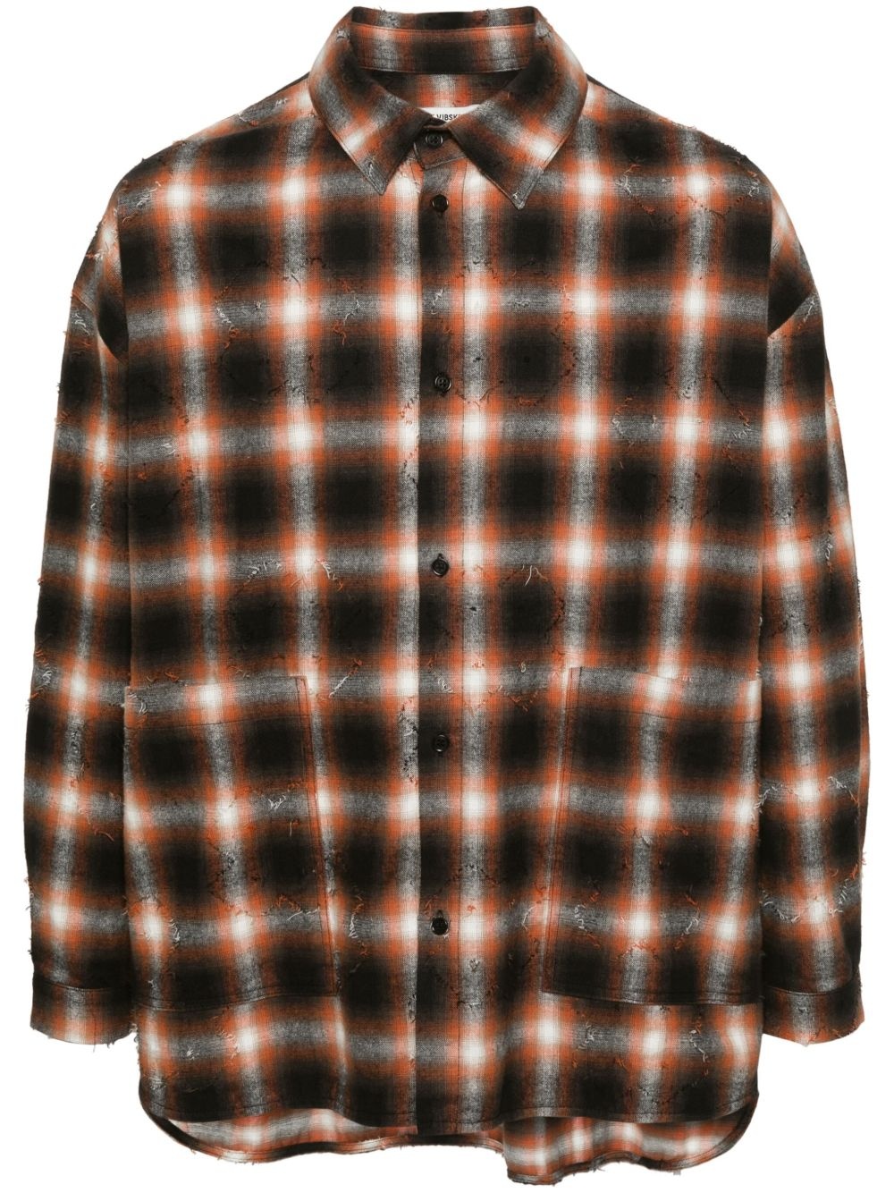 check-pattern shirt - 1