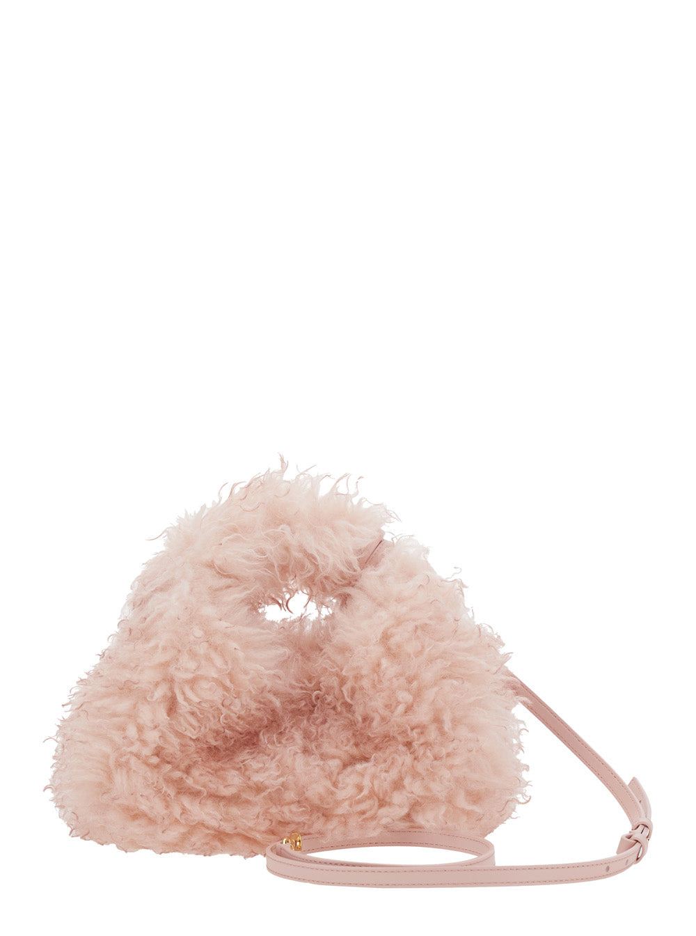 Ganni Women Hobo Mini Fur - 4