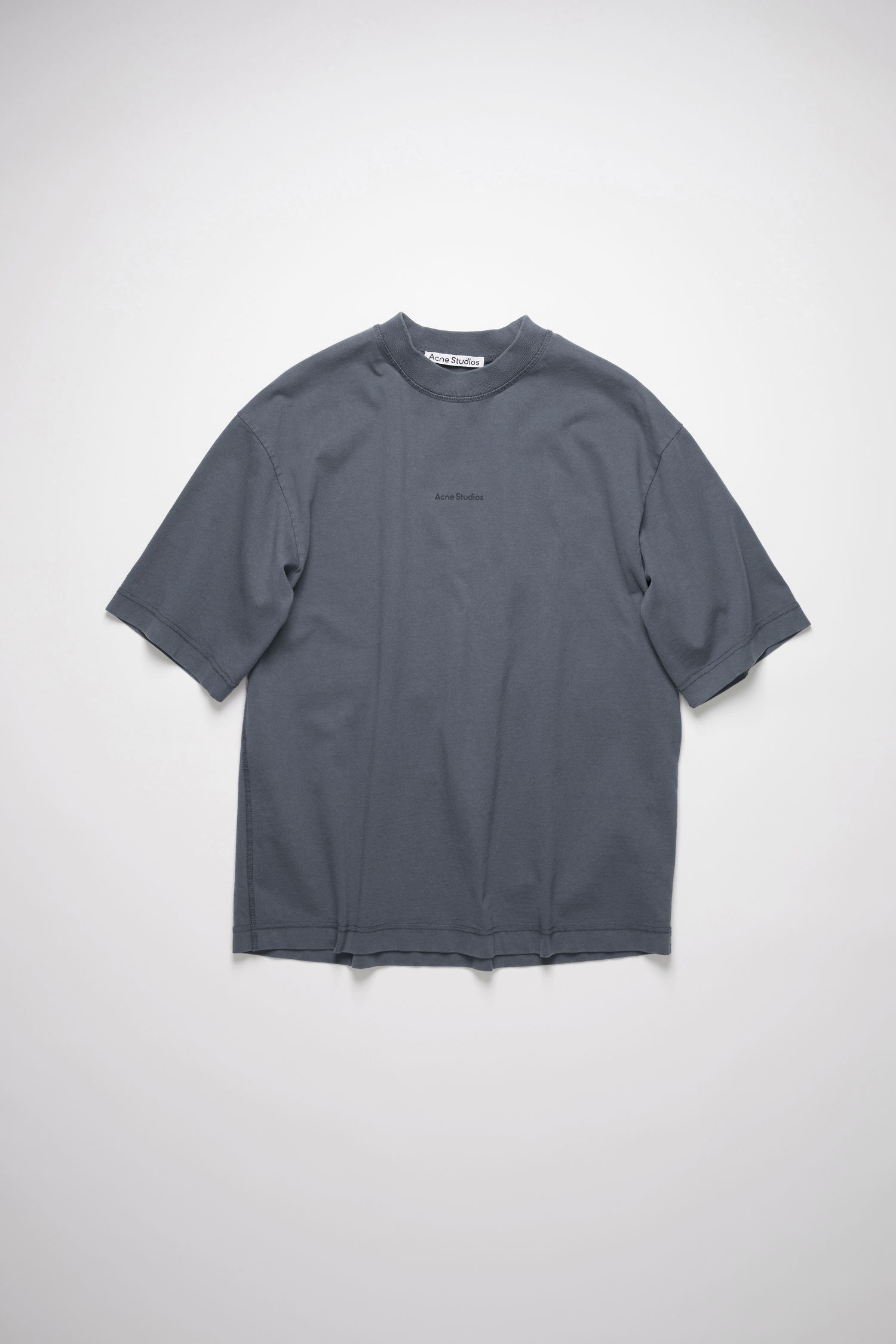 Printed t-shirt - Slate grey - 1