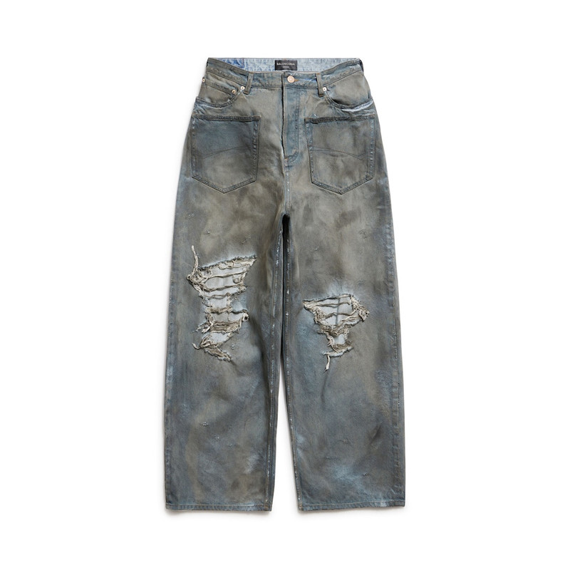 Bootcut Pants in Blue 1