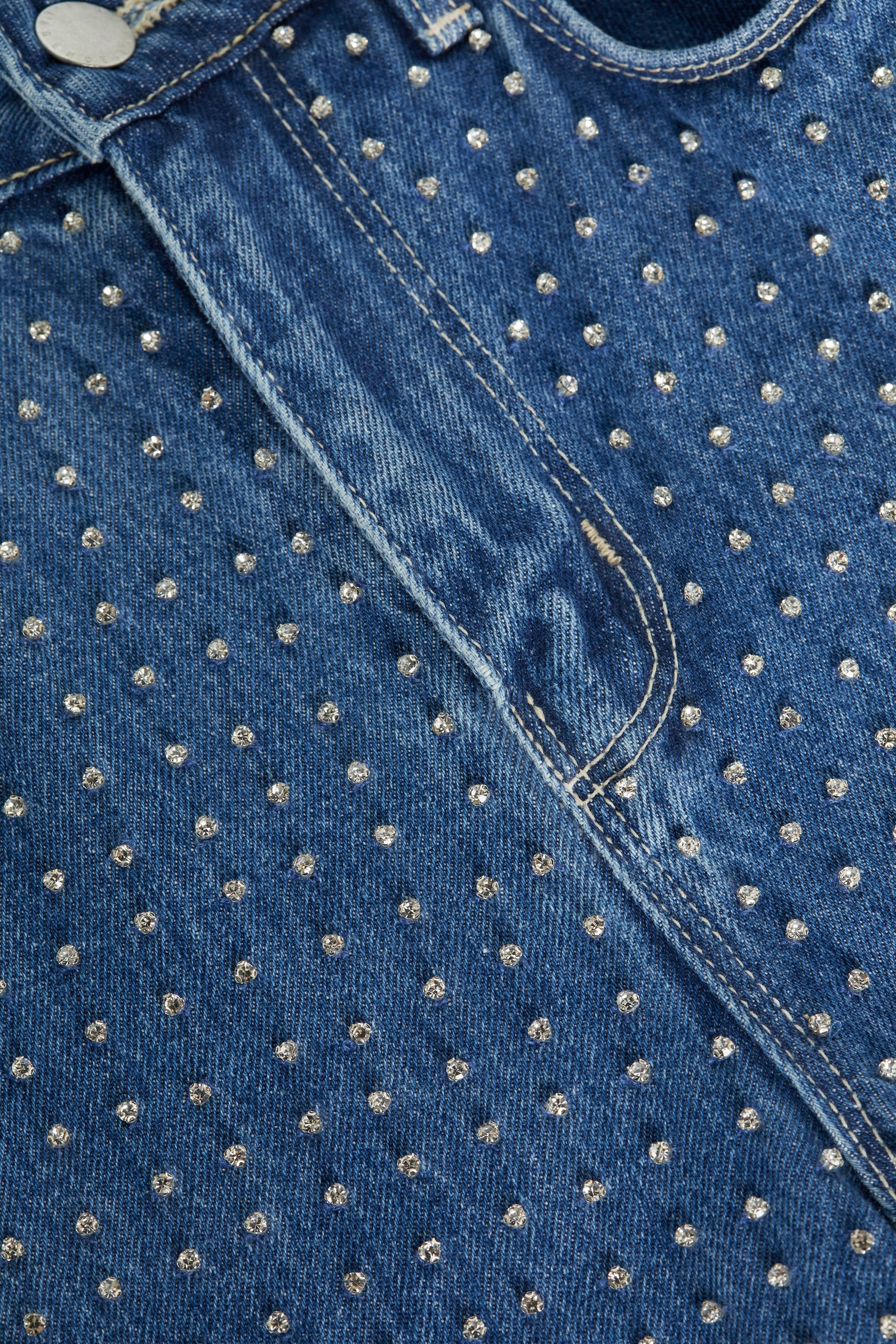 Quincy Crystal Embellished Jean - 3