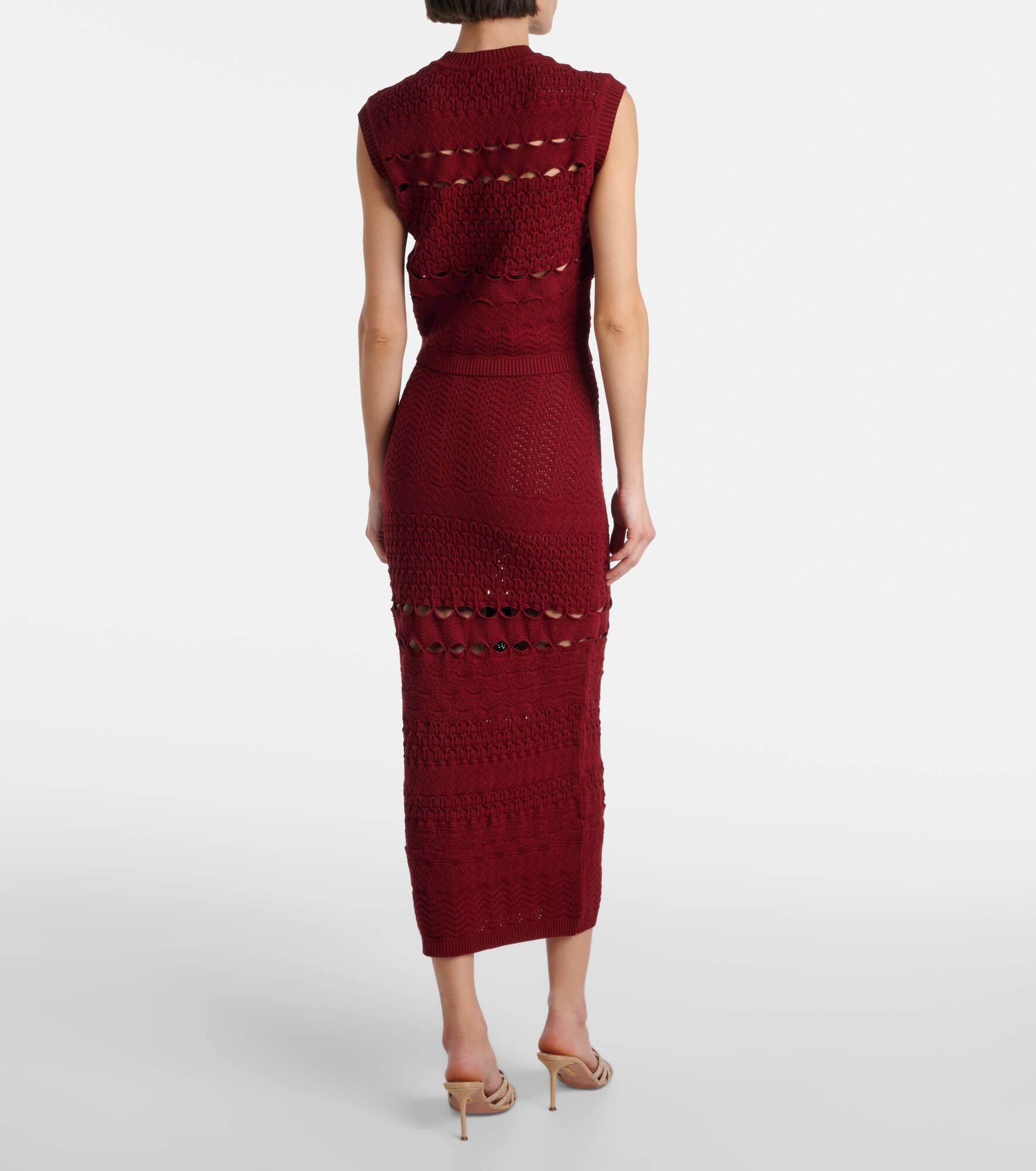 Cut-out knitted top - 3