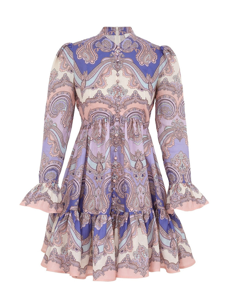 MAXINE LONG SLEEVE MINI DRESS - 1