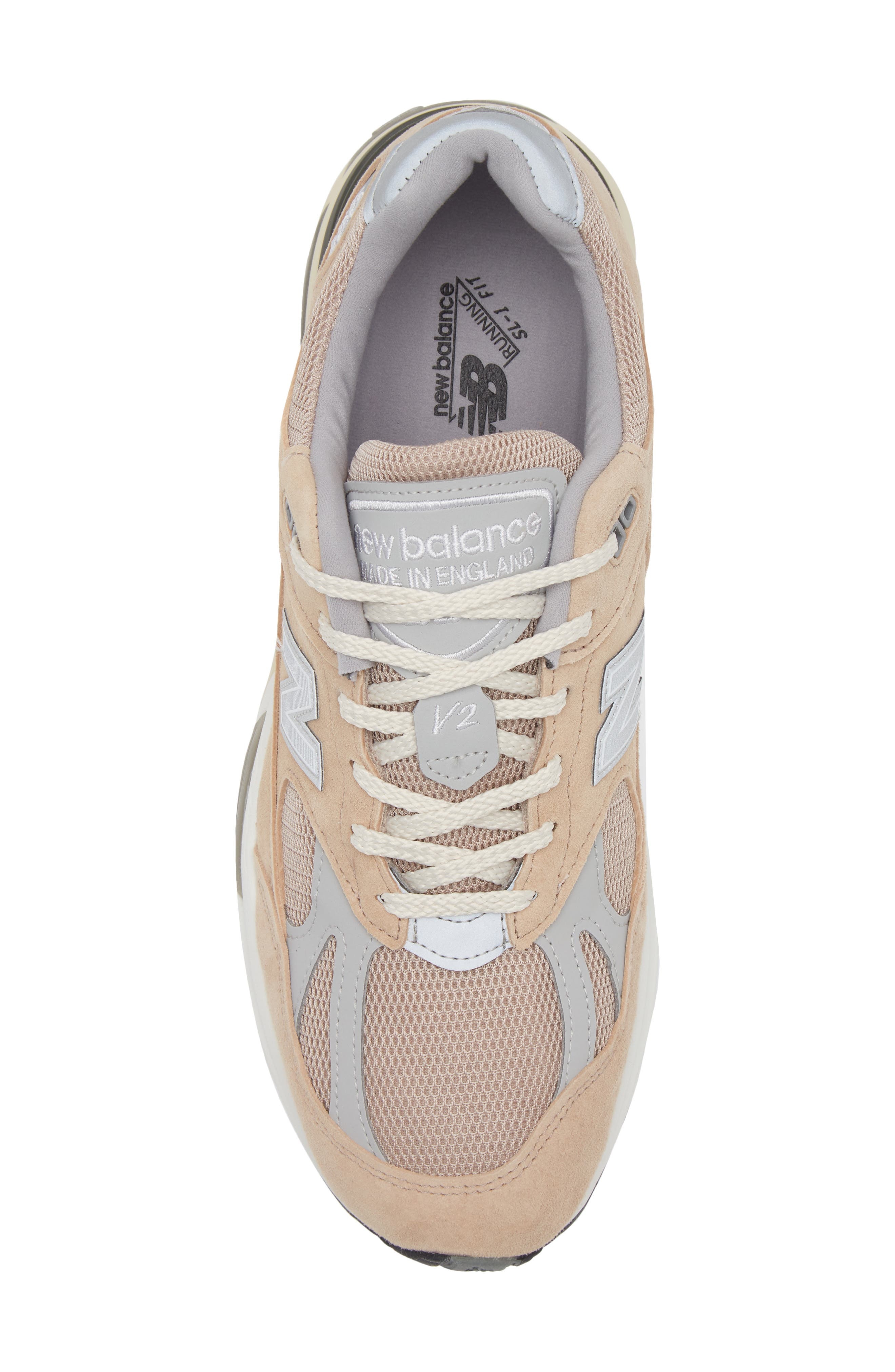 New Balance Gender Inclusive Made in UK 991 v2 Sneaker in Cuban Sand/Harbor Mist at Nordstrom - 5