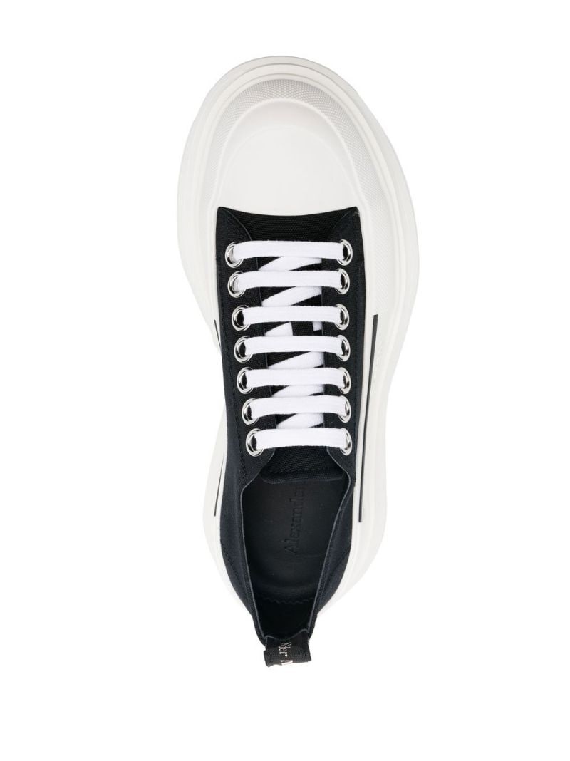 Tread Slick lace-up sneakers - 4