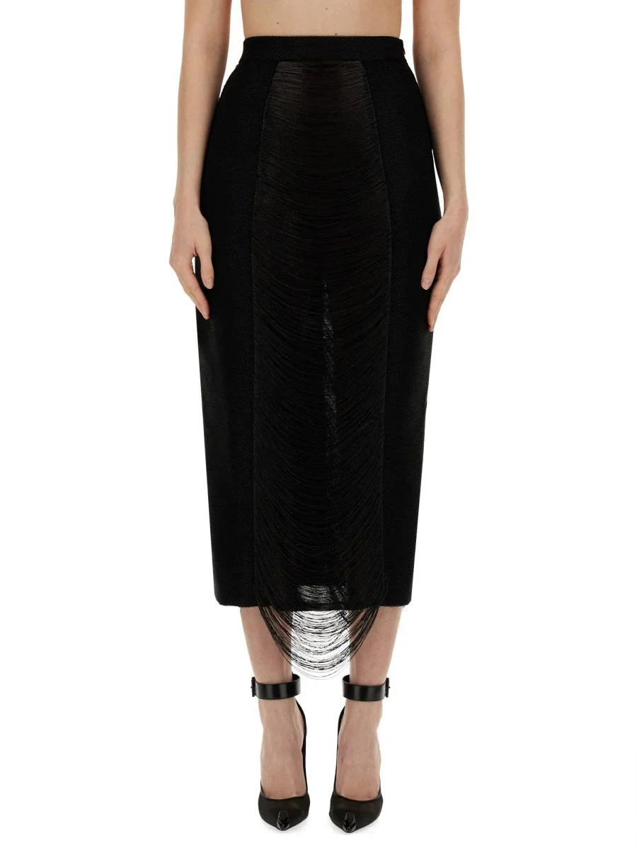 ALEXANDER MCQUEEN LONG SKIRT - 1