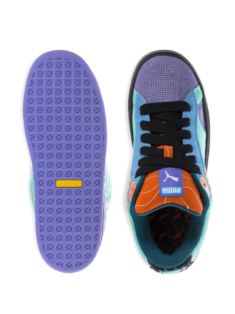 Suede XL "Dia De Los Muertos Pack - Mint" sneakers - 4