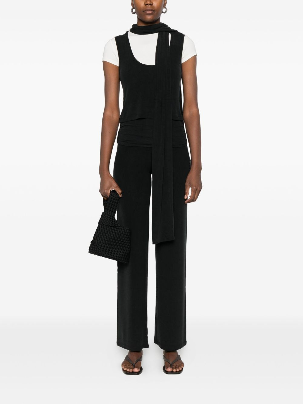 ruched trousers - 2