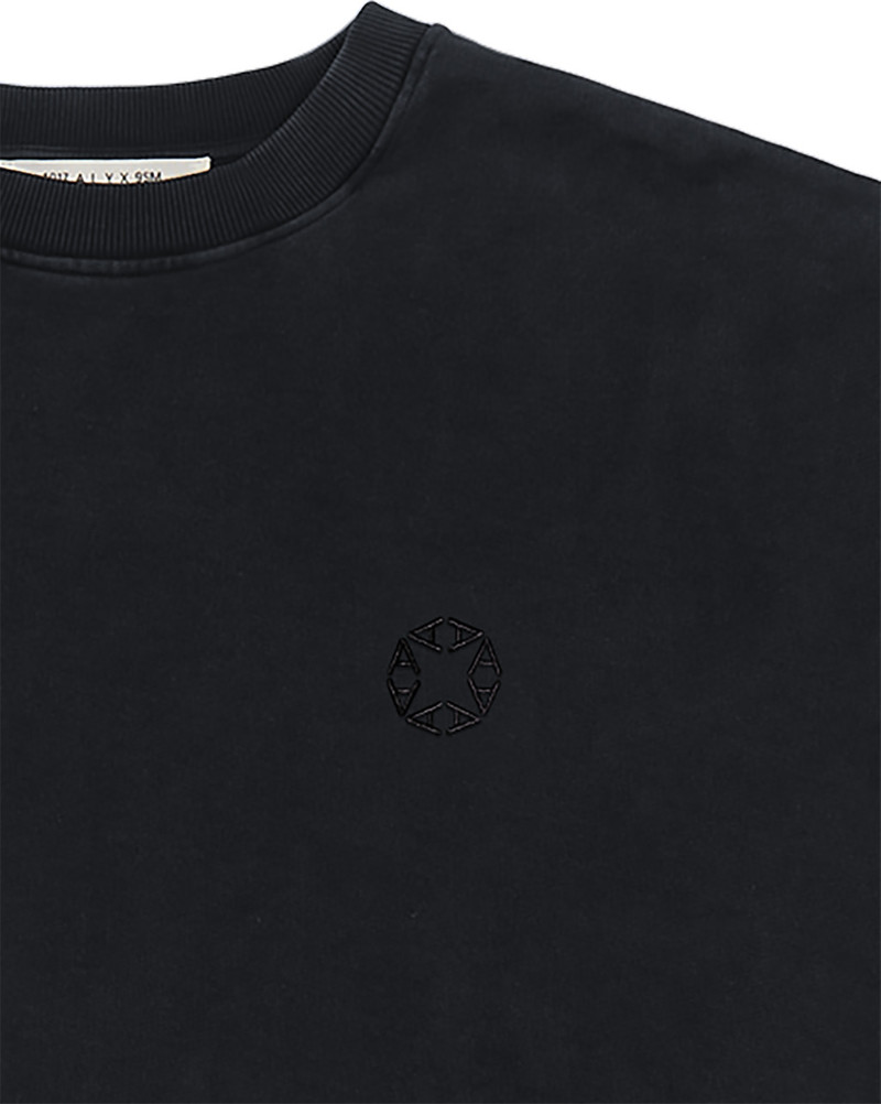 BLACK BOXY CREWNECK SWEATSHIRT 3