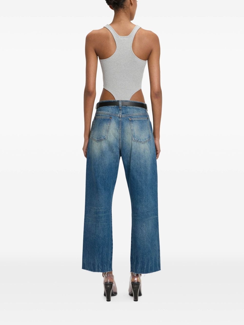 high leg-cut bodysuit - 3