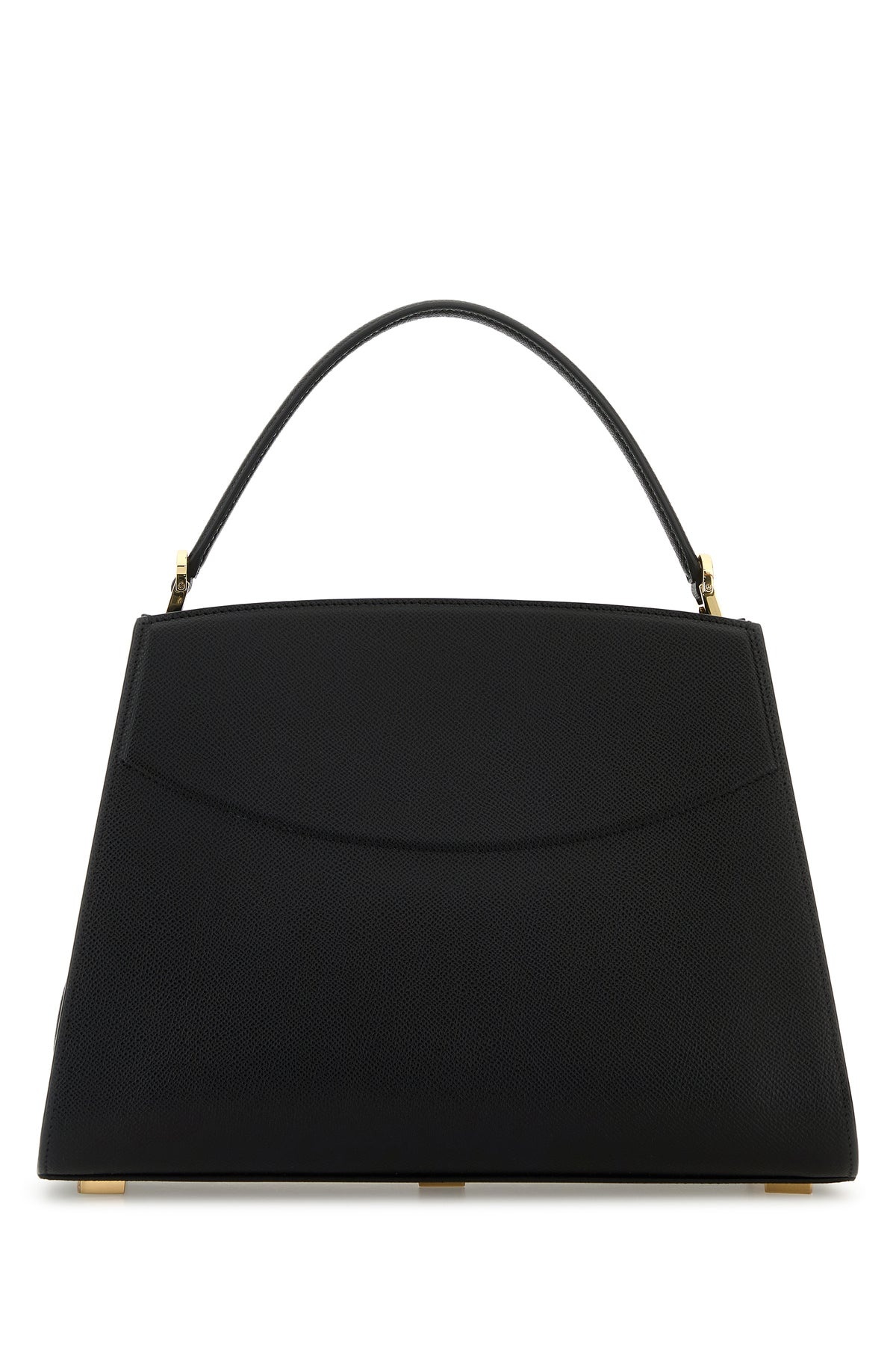 Black leather handbag - 3