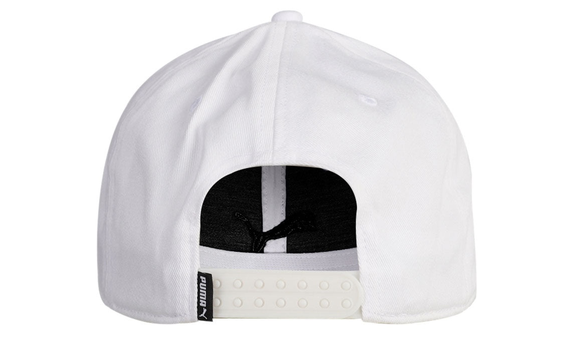 PUMA Visor Baseball Cap 'White Black' 022824-03 - 3
