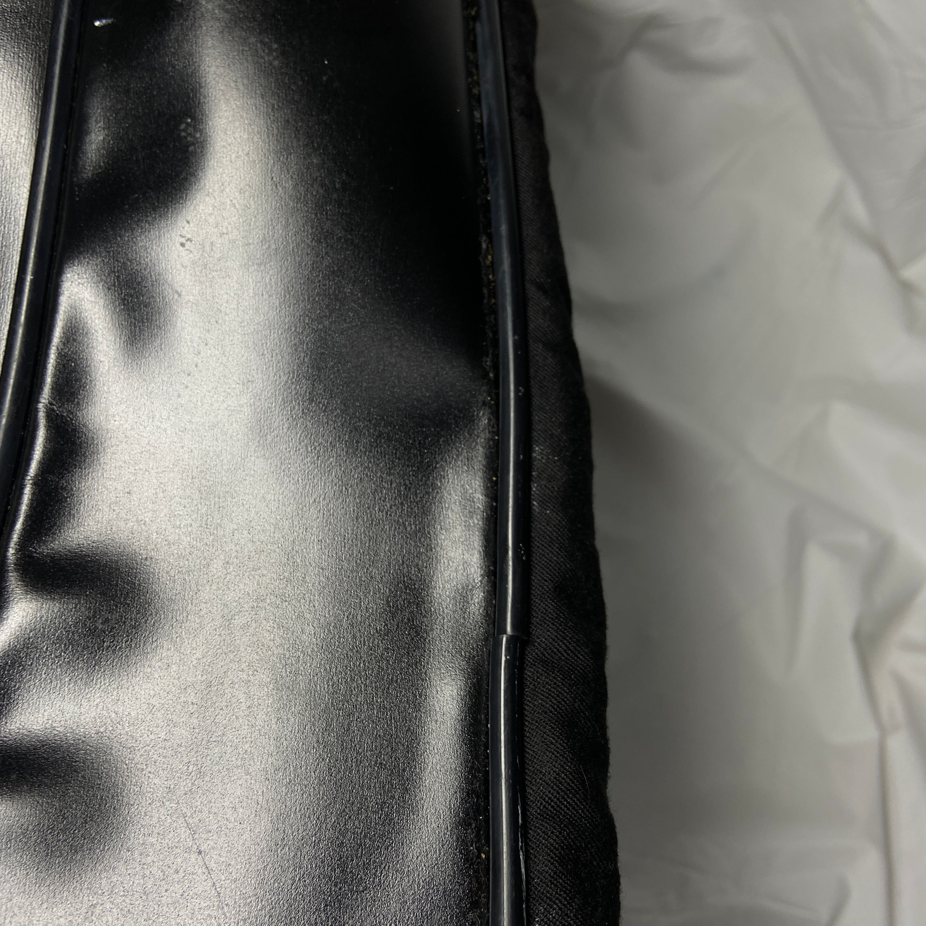 Gucci tom ford era large leather/cotton bag - 14
