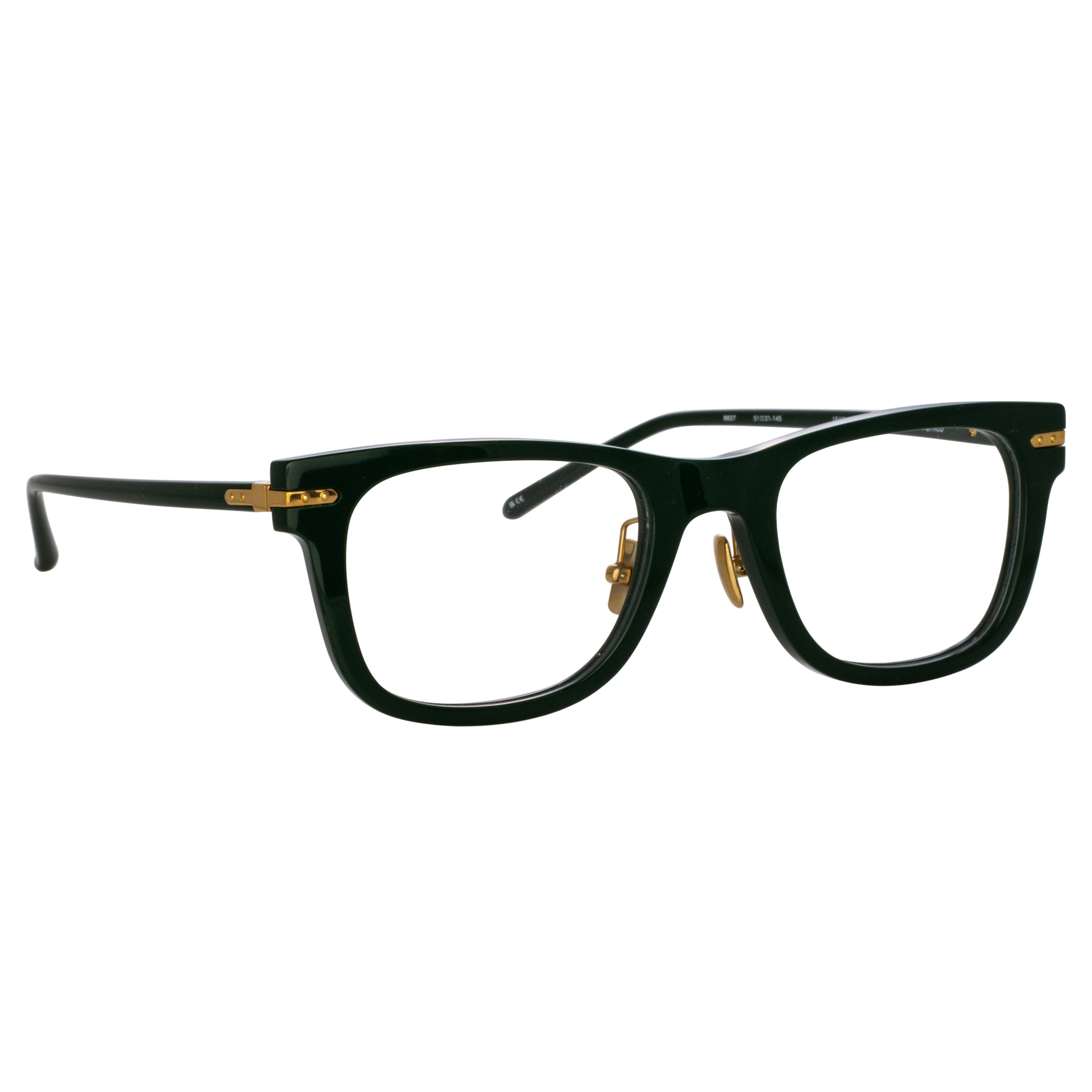 MEN'S PORTICO OPTICAL D-FRAME IN FOREST GREEN (ASIAN FIT) - 3