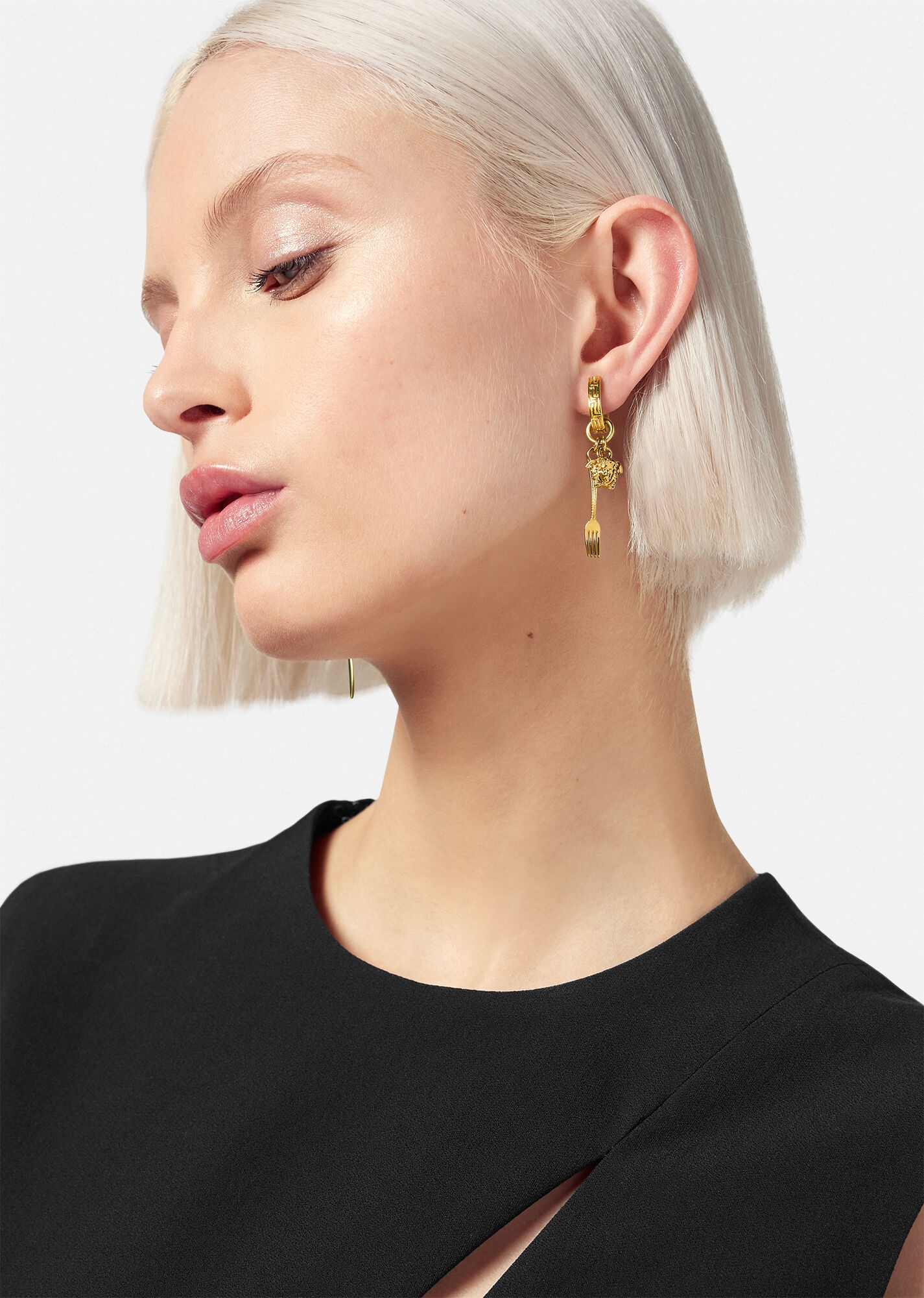 Medusa Cutlery Earrings - 3