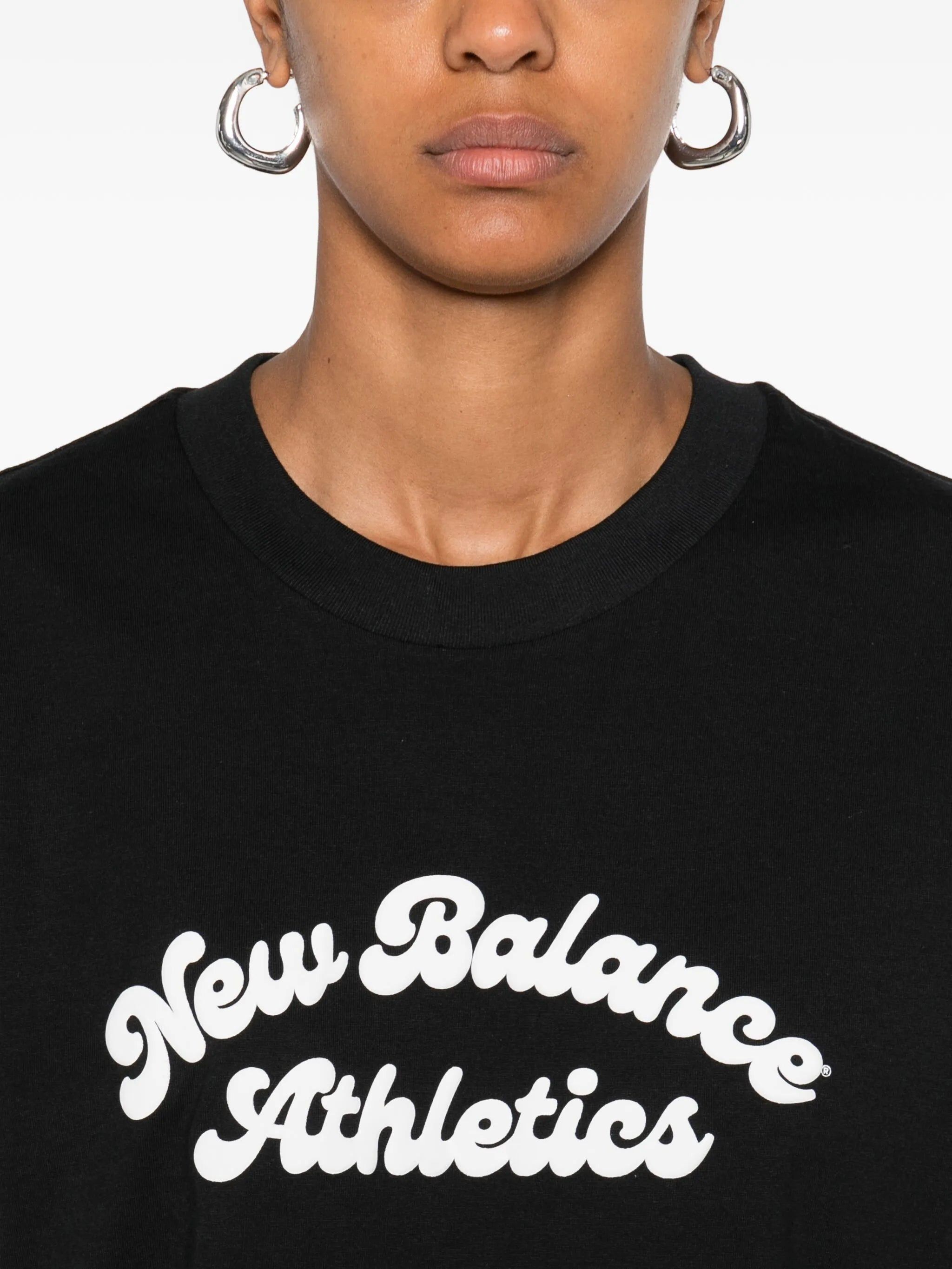 New Balance Script-logo Cotton Top - 2