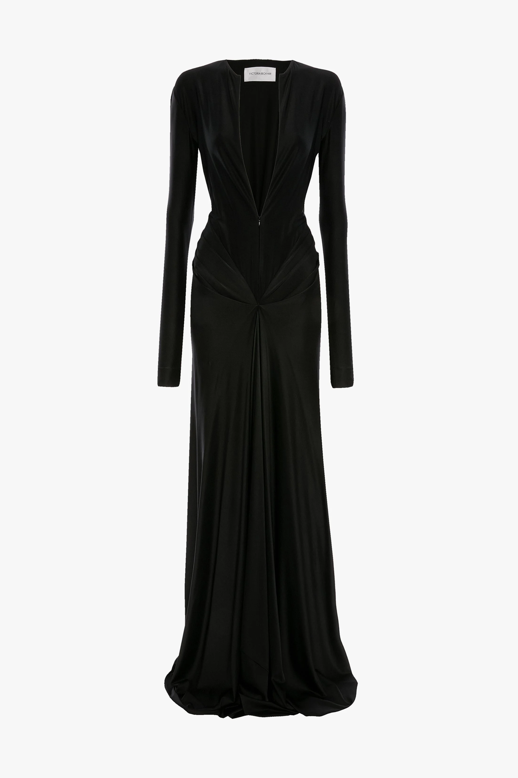 Cut-Out Gown In Black - 1