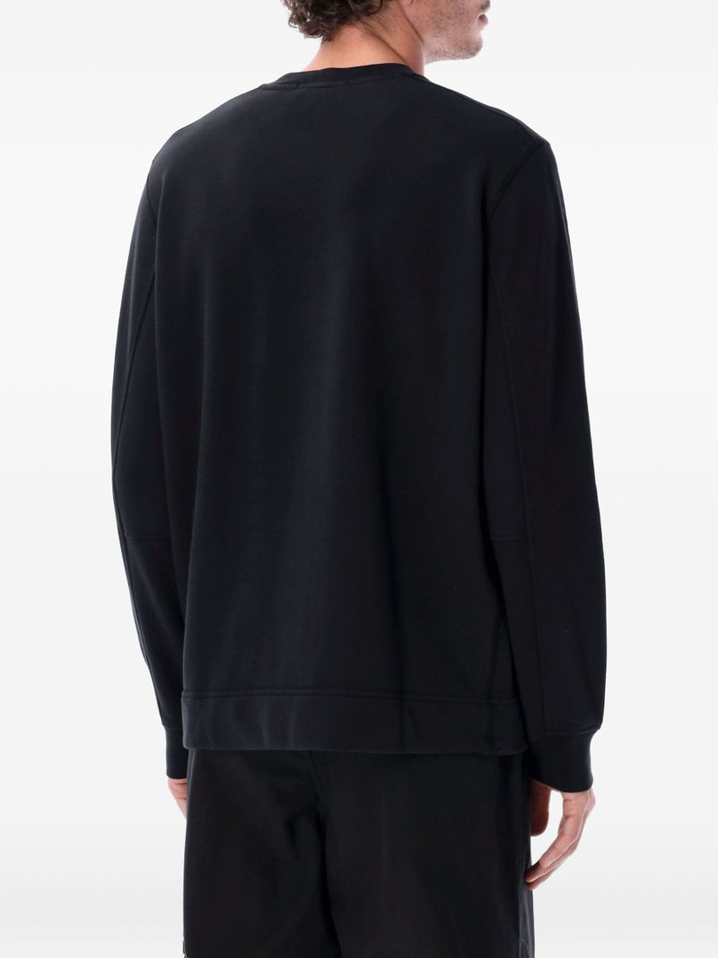 Stone Island embroidered sweatshirt outlook