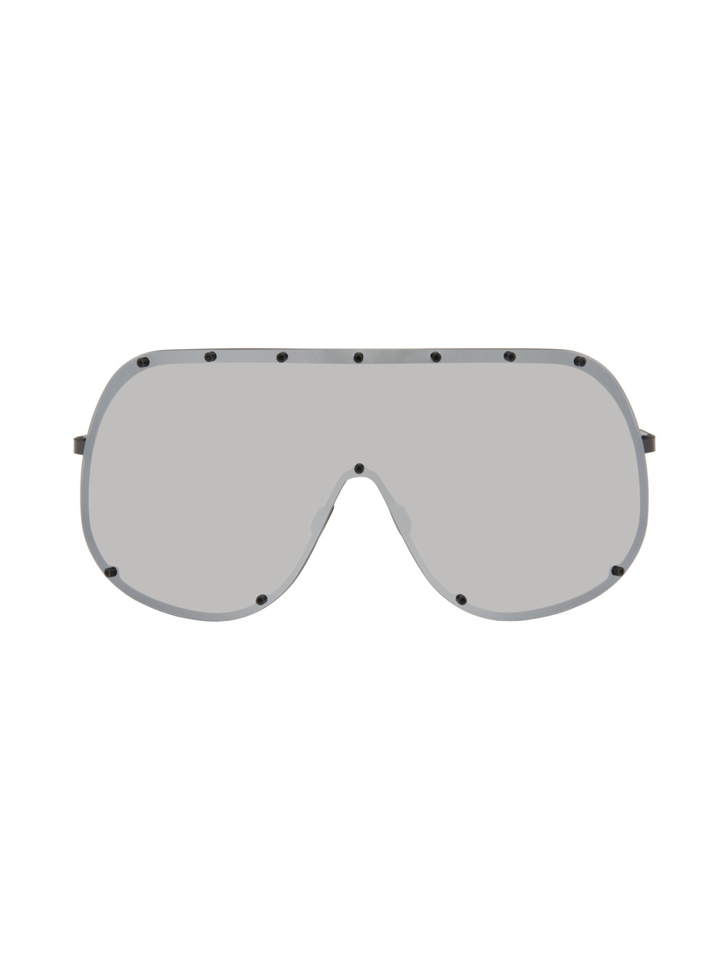 Black Porterville Shield Sunglasses - 1