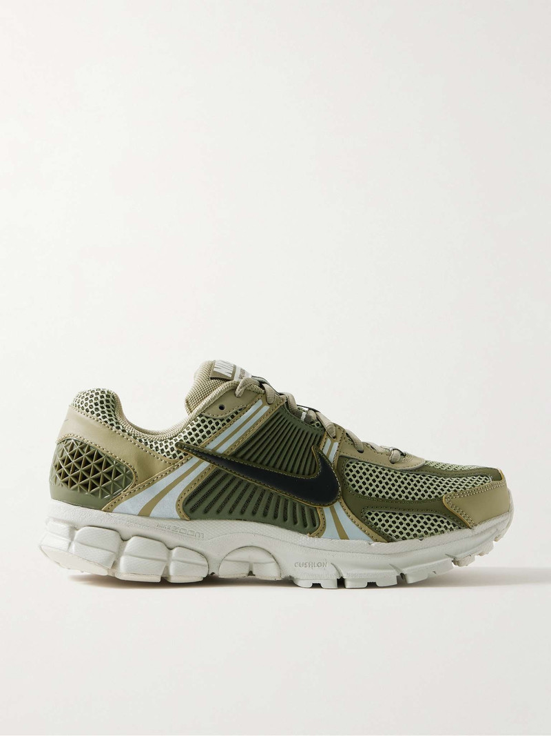 Zoom Vomero 5 Leather and Rubber-Trimmed Mesh Sneakers - 1