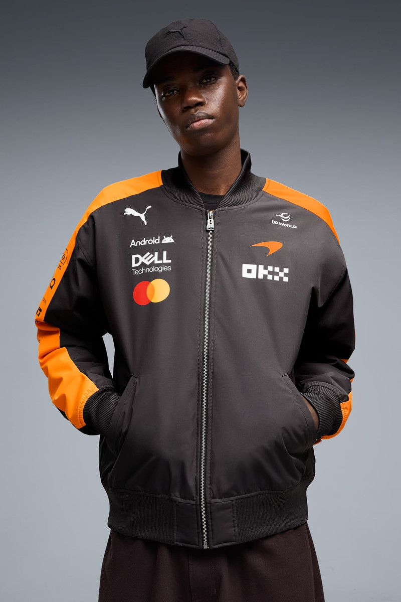 PUMA McLAREN RACING Men's Replica Bomber Jacket outlook