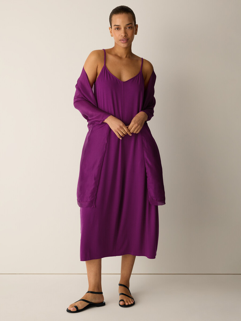 Fine Jersey Lantern Dress 3