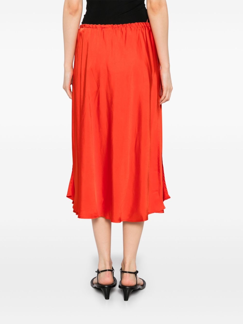 mid-length skirt - 4